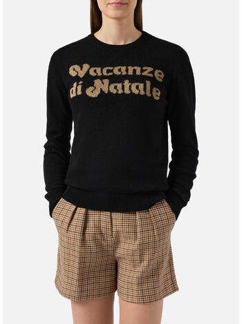 MAGLIONE NEW QUEEN, 00432I VACANZE LOGO 00OR, small