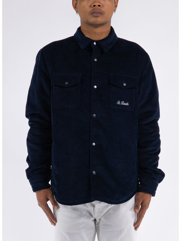 CAMICIA CHALET, 00466E BLUE NAVY, medium