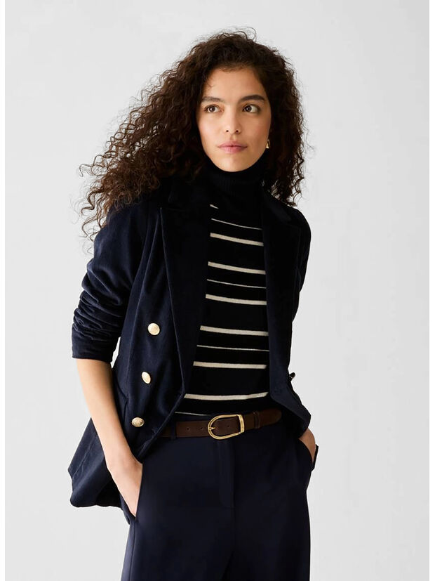 GIACCA NIRVANA, 003 BLU, large