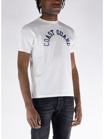 T-SHIRT COAST GUARD, WHITE, small