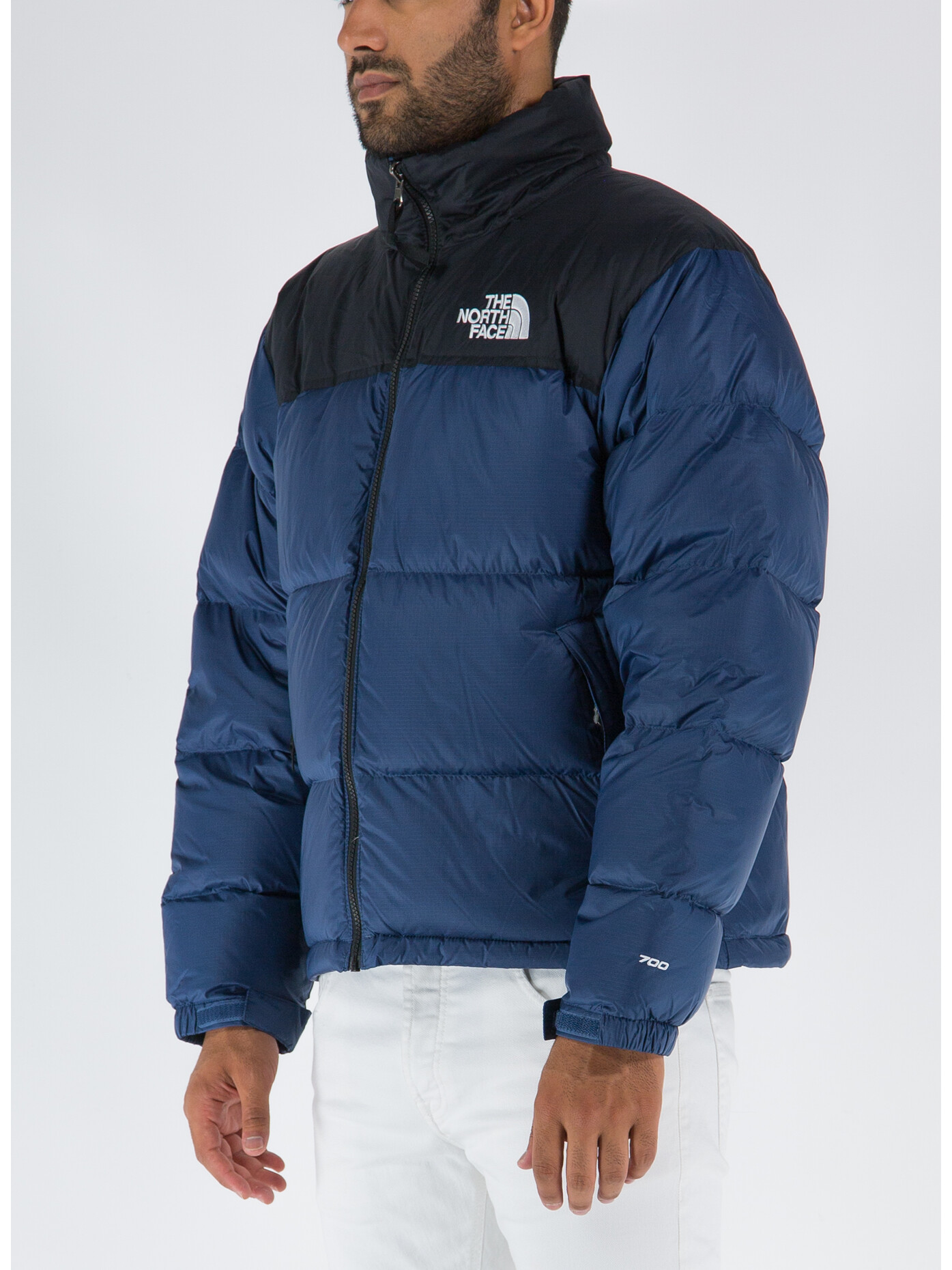 Giubbotto north face clearance blu