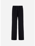PANTALONE IN TESSUTO, 9300 NERO, thumb