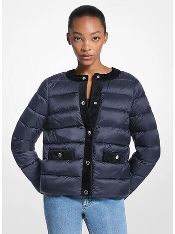 PIUMINO TRAPUNTATO, 410 NAVY, small