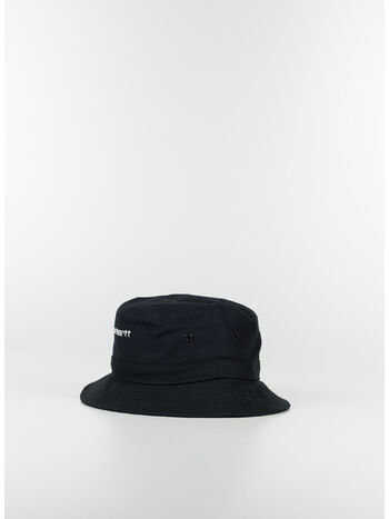 CAPPELLO SCRIPT BUCKET, 0D2XX BLACK/WHITE, small