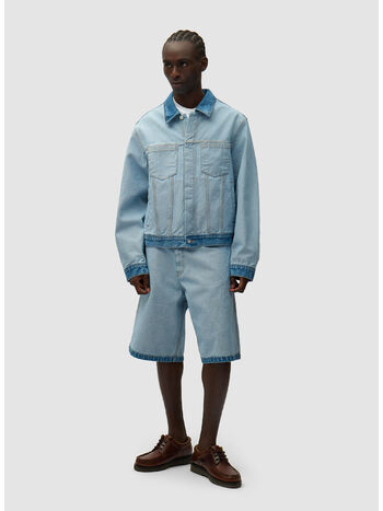 GIUBBOTTO DENIM INSIDE/OUT, 488 Denim Bleach, small