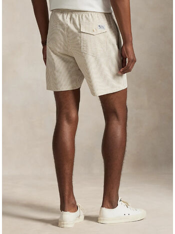 BOXER TRAVELER CLASSICI 14,5 CM, COASTAL BEIGE SEERSUCKER, small