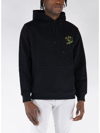 FELPA HOODIE SLOGAN ESQUISSE, BL BLACK, small
