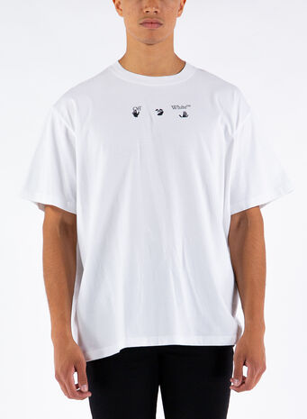 T-SHIRT ARROW TREE, 0184WHITEMULTI, small