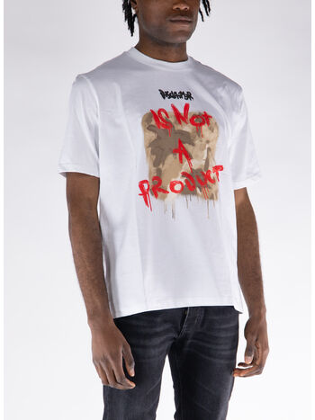 T-SHIRT GRAFFITI, BIANCO, small