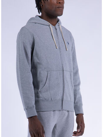 FELPA CON CAPPUCCIO, ANDOVER HEATHER, small