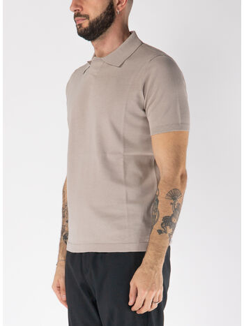 POLO SKIPPER SENZA BOTTONI, 182 CREMA, small