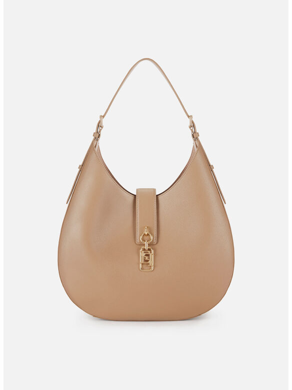 BORSA HOBO CON CHARM, 229 ARGILLA, medium