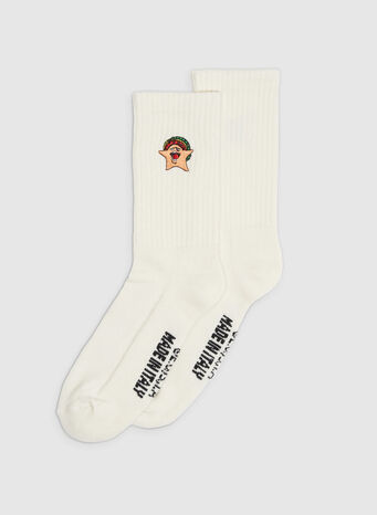 CALZINI ONE PIECE PAPPAGU, 01WHITE, small