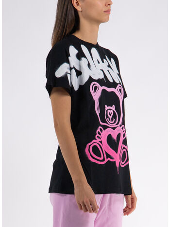 T-SHIRT BEAR SPRAY, NERO, small