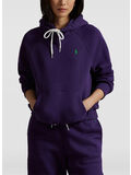 FELPA HOODIE CON LOGO RICAMATO, WIMBLEDON PURPLE, thumb