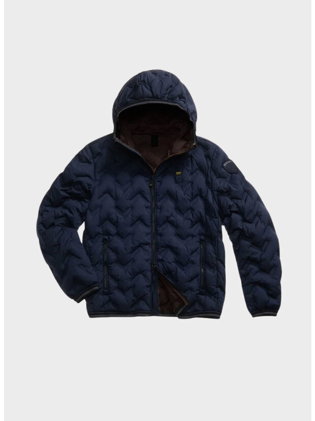 GIUBBOTTO PIERY, 888WN BLU int. BROWN 30D, large