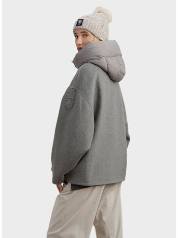 GIUBBOTTO FREDERIKA, M106 GREY MELANGE, small