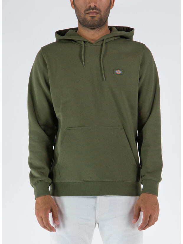 FELPA OAKPORT CON CAPPUCCIO, MGR1 MILITARY GREEN, large