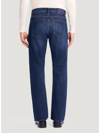 PANTALONE STRETCH LOOSE DENIM, MN14 DENIM, small