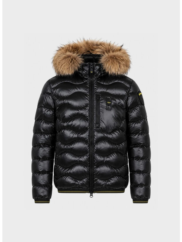 GIUBBOTTO WAVEFUR, 999 NERO, large
