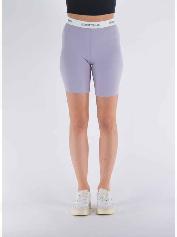 BIKER SHORT LILLA, LILAC/BLACK VIOLA, medium