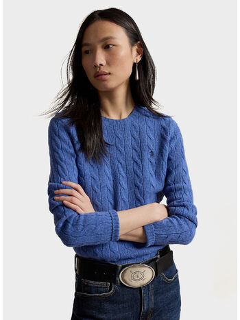 MAGLIONE JULIANNA, NIMES BLUE HEATHER, small