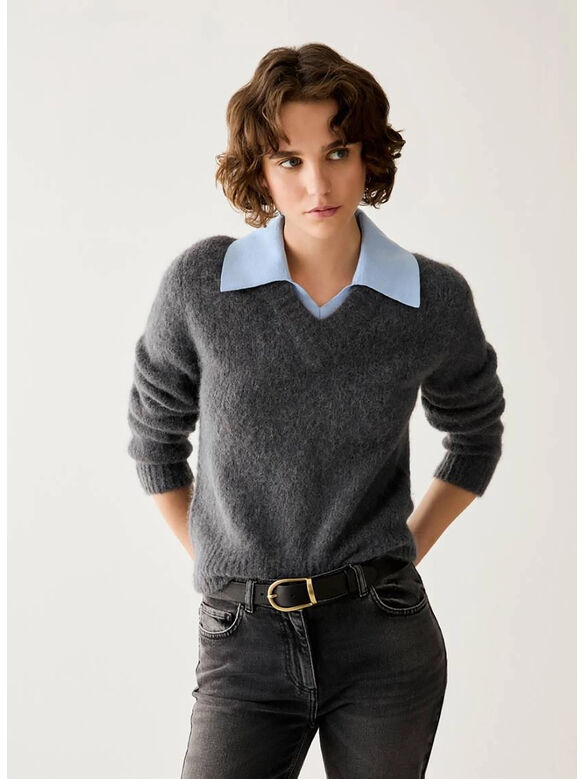 MAGLIONE PALPITI, 005 GRIGIO, medium