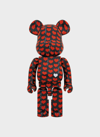 TOY BE@RBRICK 1000% BLACK HEART, BLACKHEART, small