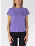 T-SHIRT CON RICAMO POLO PONY, HYACINTH, thumb