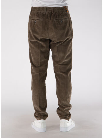 PANTALONE IN VELLUTO MITTE, 740 TORTORA, small