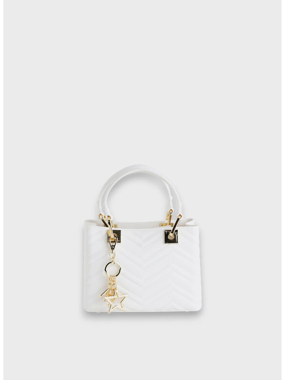 BORSA KRISSY WAVE M, MLG MILK / LIGHT GOLD, medium