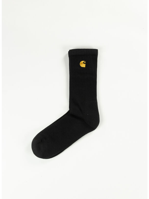 CALZINI CHASE, 00FXX BLACK/GOLD, medium