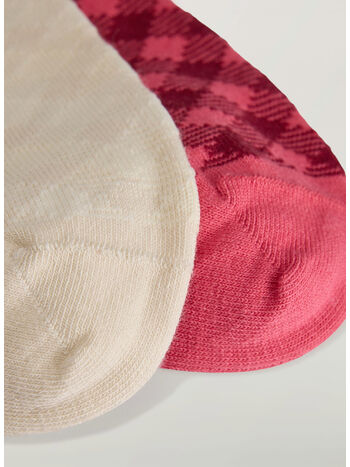 CALZINI CON MOTIVO A QUADRETTI WALES BONNER, CRAPNK/CBROWN, small