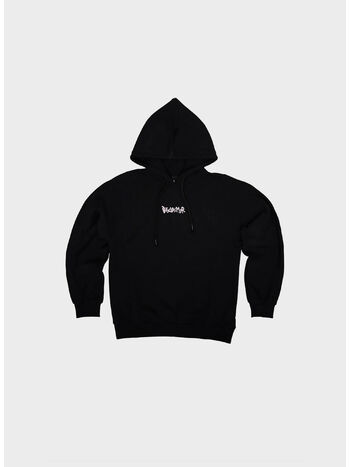 FELPA HOODIE GRAFFITI, NERO-ST.ROSA, small