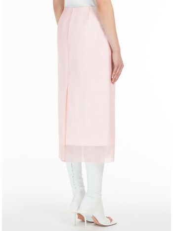 GONNA MIDI ACETI, 006 WHITE, small