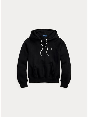 FELPA HOODIE, POLO BLACK, small