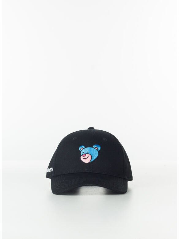CAPPELLO DA BASEBALL CON RICAMO UNISEX, BLACK, medium