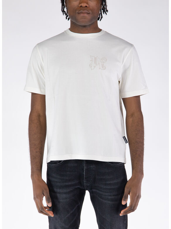 T-SHIRT MONOGRAM, 0303 OFF WHITE OFF WHITE, medium