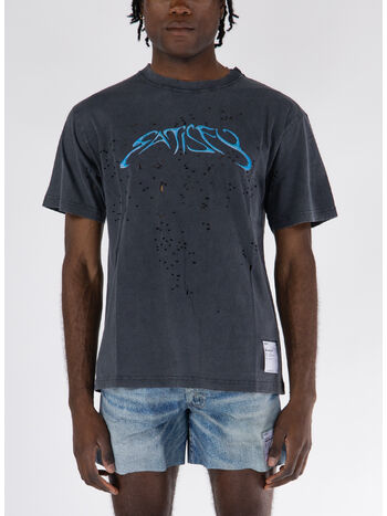 T-SHIRT MOTHTECH TEE UNISEX, AGED BLACK, small