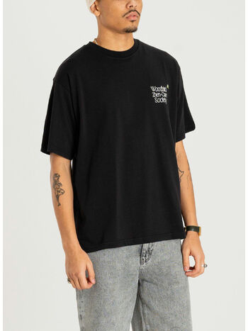 T-SHIRT WBBAINE ZHEN TEE, 01 BLACK, small