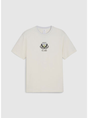 T-SHIRT PUMA X PALOMO GRAPHIC TEE, 65 WARM WHITE, small