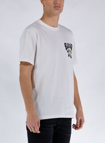 T-SHIRT JERSEY CON STAMPA, 002OFFWHITE, small