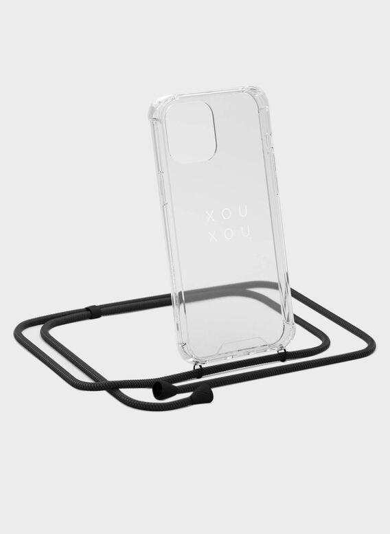 COVER + COLLANA SAMSUNG GALAXY S8, 216ALLBLACK, medium