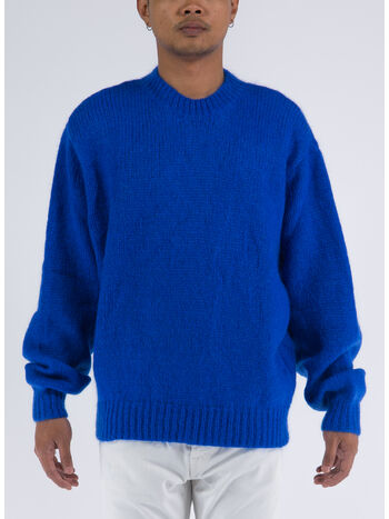 MAGLIONE MOHAIR, 109 COBALT BLUE, small