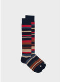 CALZA STRIPE MULTICOLOR UNISEX, 0287 OTTANIO / MULTICOLOR, thumb
