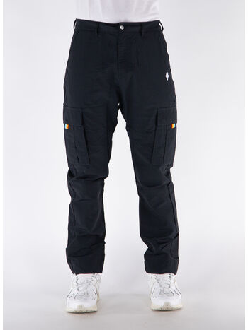 PANTALONE CROSS, 1001 BLACK WHITE, small