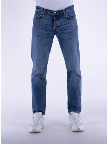 JEANS REGULAR TAPERED, 01.E3 MID DARK WASH, small