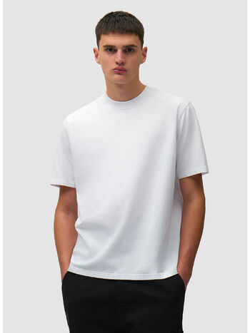T-SHIRT BIG LOGO, 100 WHITE, small
