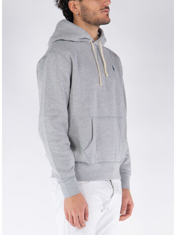 FELPA CON CAPPUCCIO, ANDOVER HEATHER, small