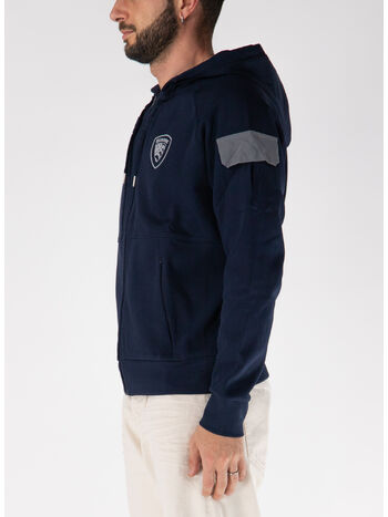 FELPA HOODIE BEAL, 888 BLU, small
